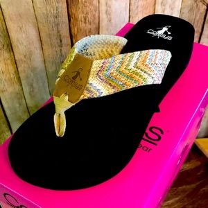 Ladies Corkys Frosty Sandal. New in box!